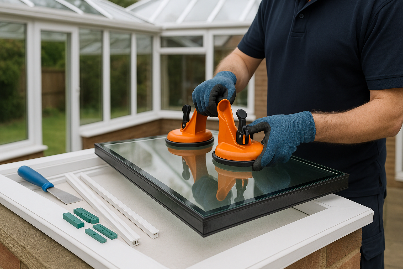 Conservatory and Roof Glazing Wembley service image